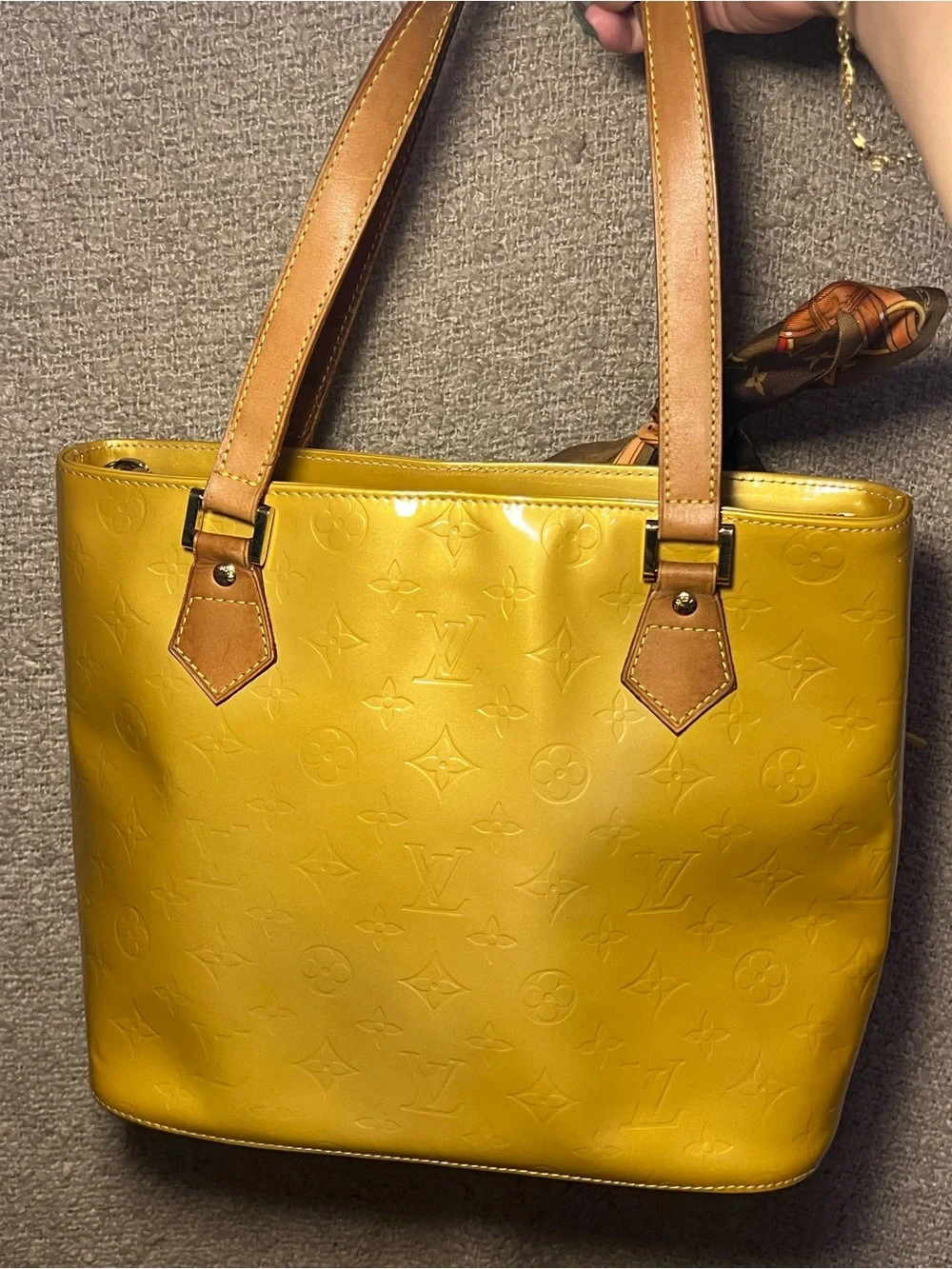 Louis Vuitton bold yellow